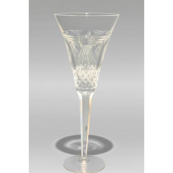 Fluted Champagne Millennium Series by Waterford Crystal Tall Flute 8.25 PERFECT - Picture 1 of 5